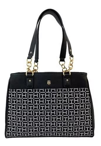 bolsa tote tommy hilfiger negra|tommy hilfiger outlet clearance.